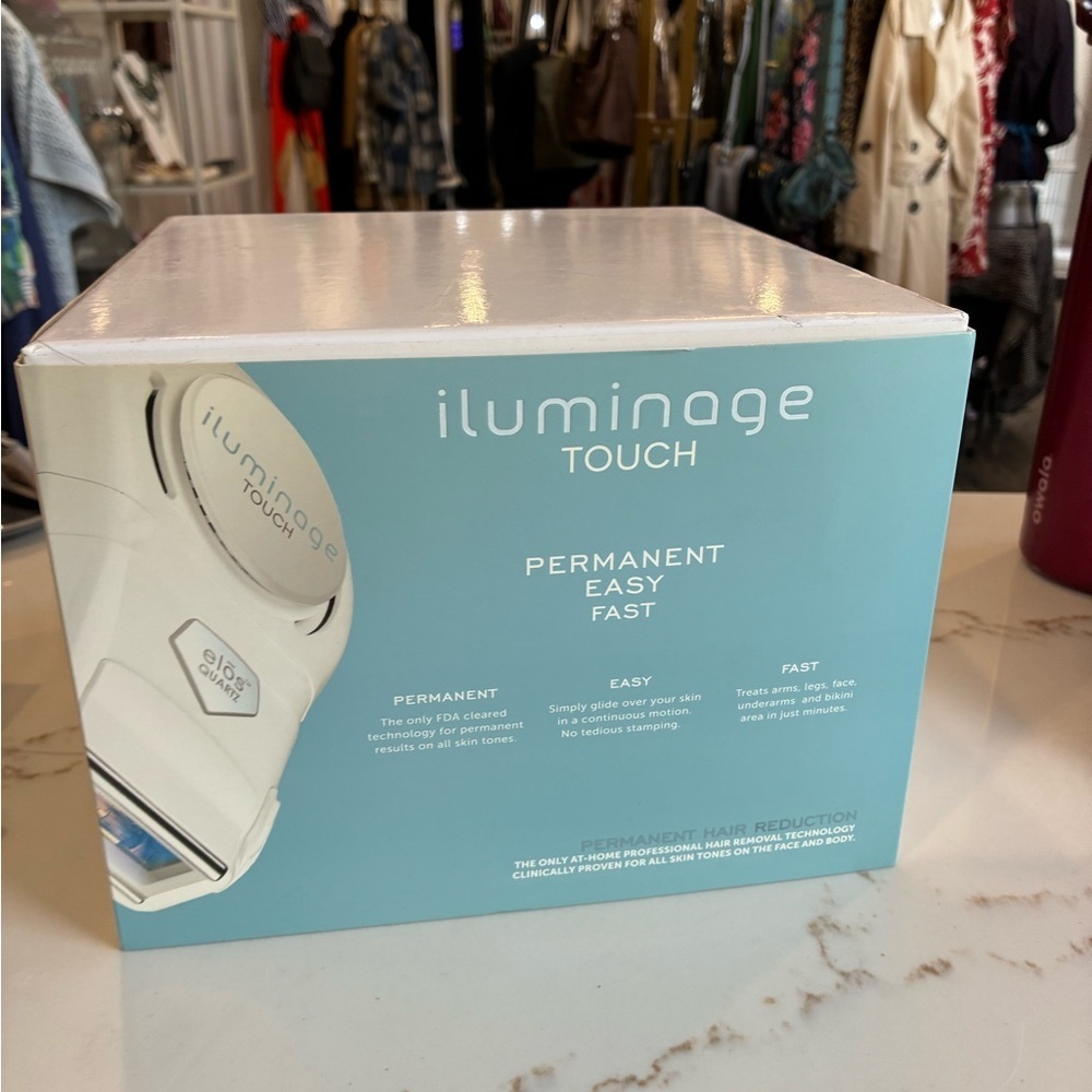 Iluminage touch permanent at home hair remover